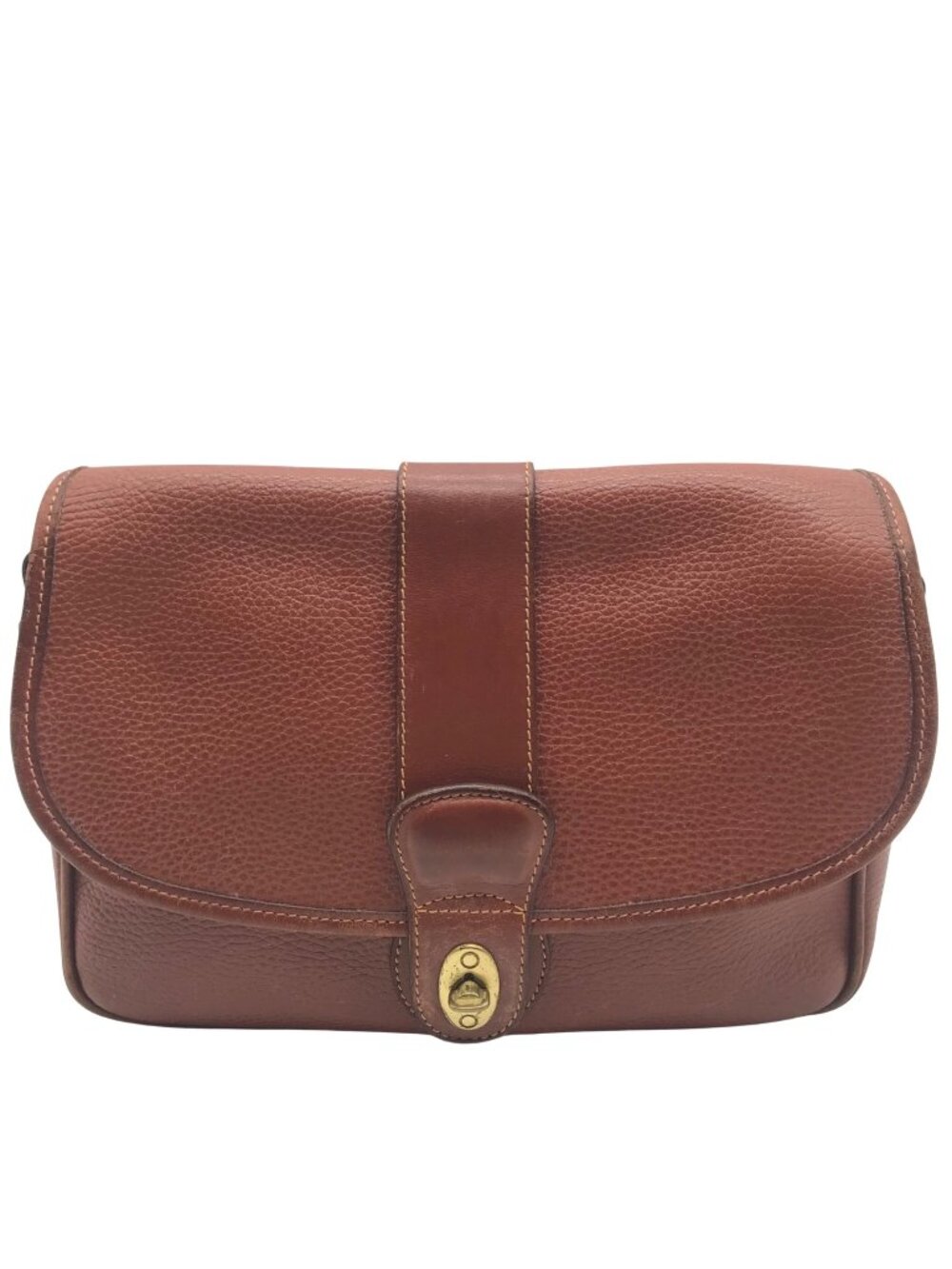 Vintage Coach Brown Leather Sheridan Mayfield Shoulder Bag